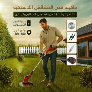 جهاز قص الحشائش اللاسلكي